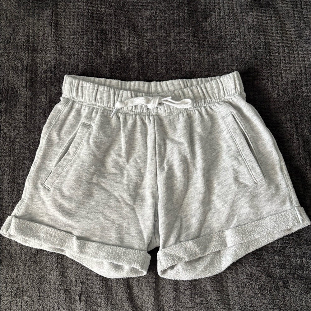 PINK Victoria's Secret Light Gray Athletic Shorts